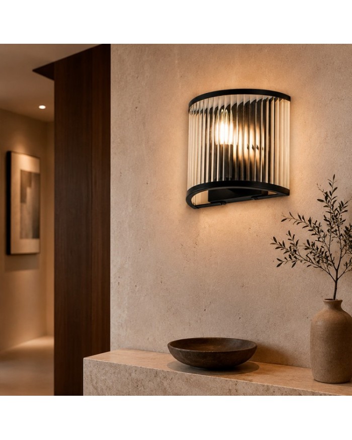 Бра Lumiart Atelier BL5016-1 JANE чорний