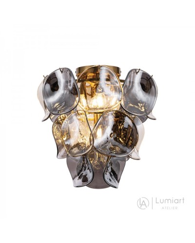 Світильник стельовий Lumiart Atelier BL5023 KAREN золото