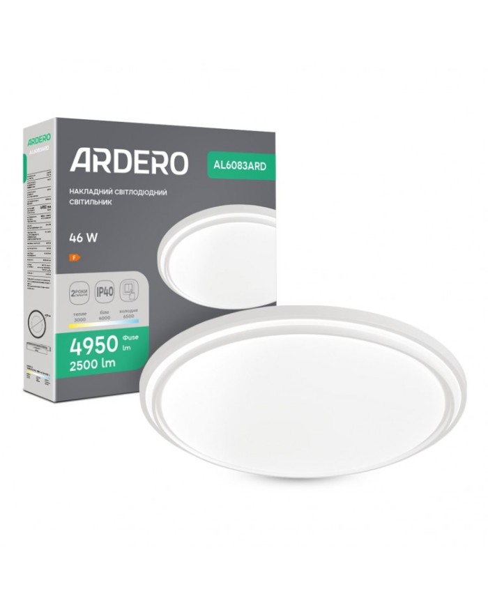 Світильник стельовий Ardero AL6083ARD MARS 46Вт