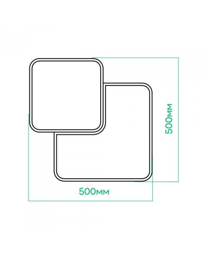 Світильник стельовий AL6420ARD 60W TOUCH S