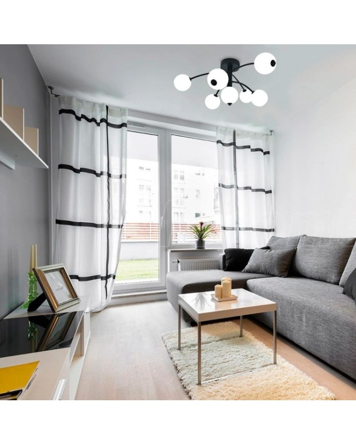 Світильник стельовий Ardero AL6477-1ARD PRIMA NERO 60Вт