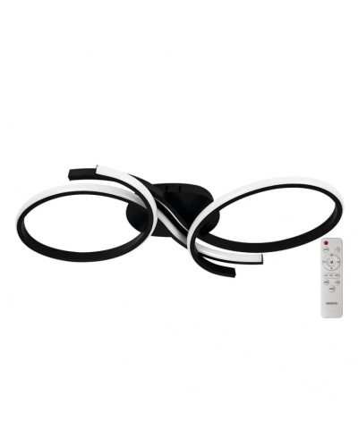 Світильник стельовий Ardero AL6535-1ARD FORCE M 52Вт чорний