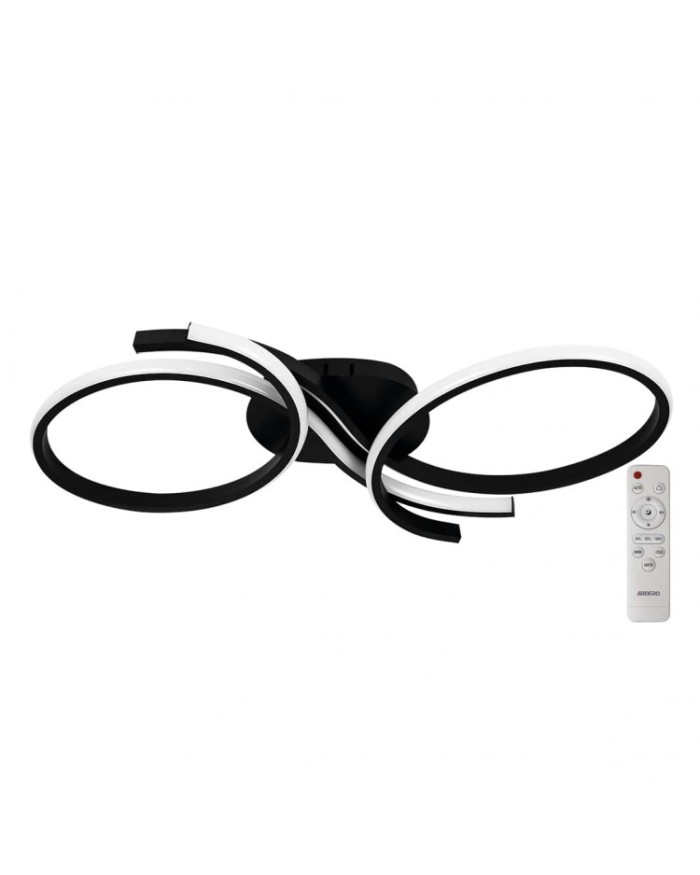 Світильник стельовий Ardero AL6535-1ARD FORCE M 52Вт чорний