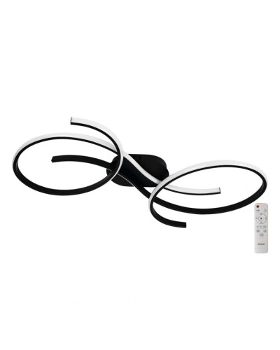 Світильник стельовий Ardero AL6545-1ARD FORCE L 68Вт чорний