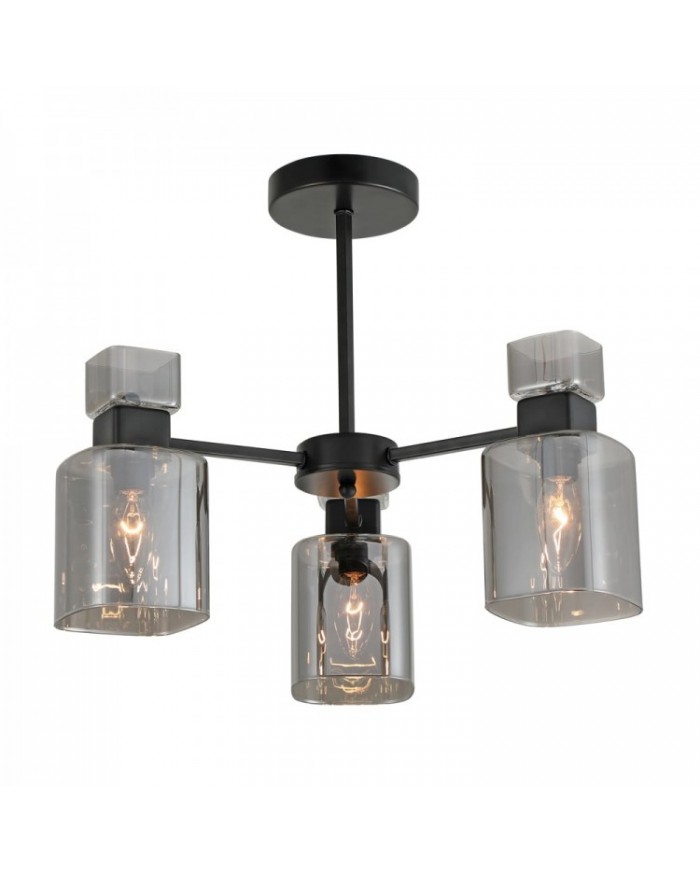 Люстра Ardero BL1130-1 чорний OLIVIA