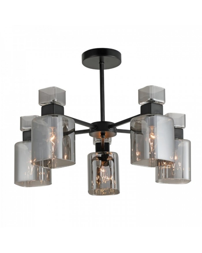 Люстра Ardero BL1150-1 чорний OLIVIA