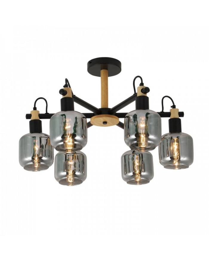 Люстра Ardero BL1460-1 чорний DENVER