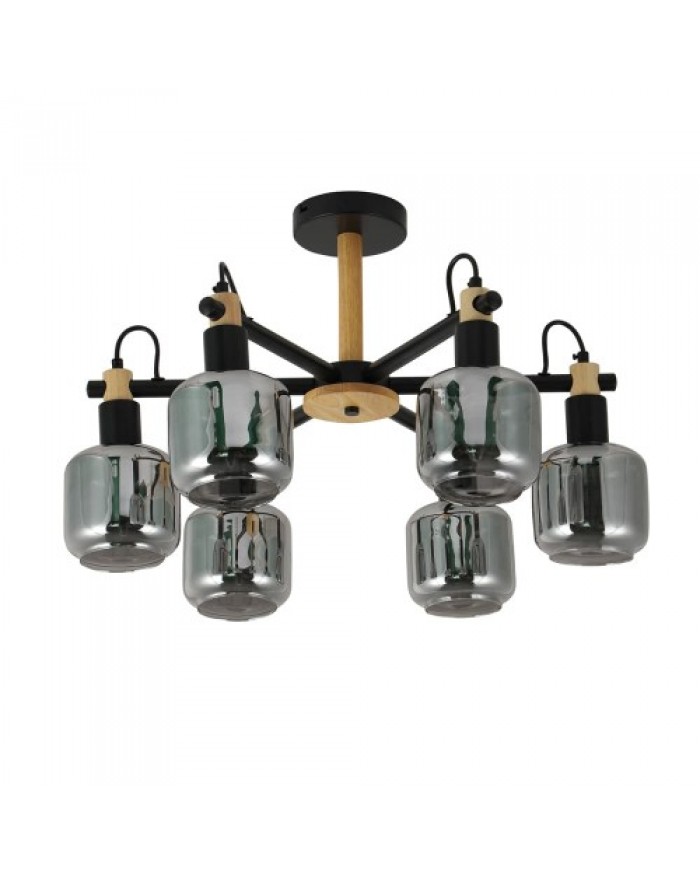 Люстра Ardero BL1460-1 чорний DENVER