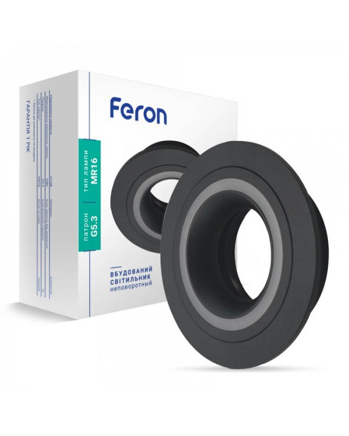 Точковий світильник Feron DL6130 чорний