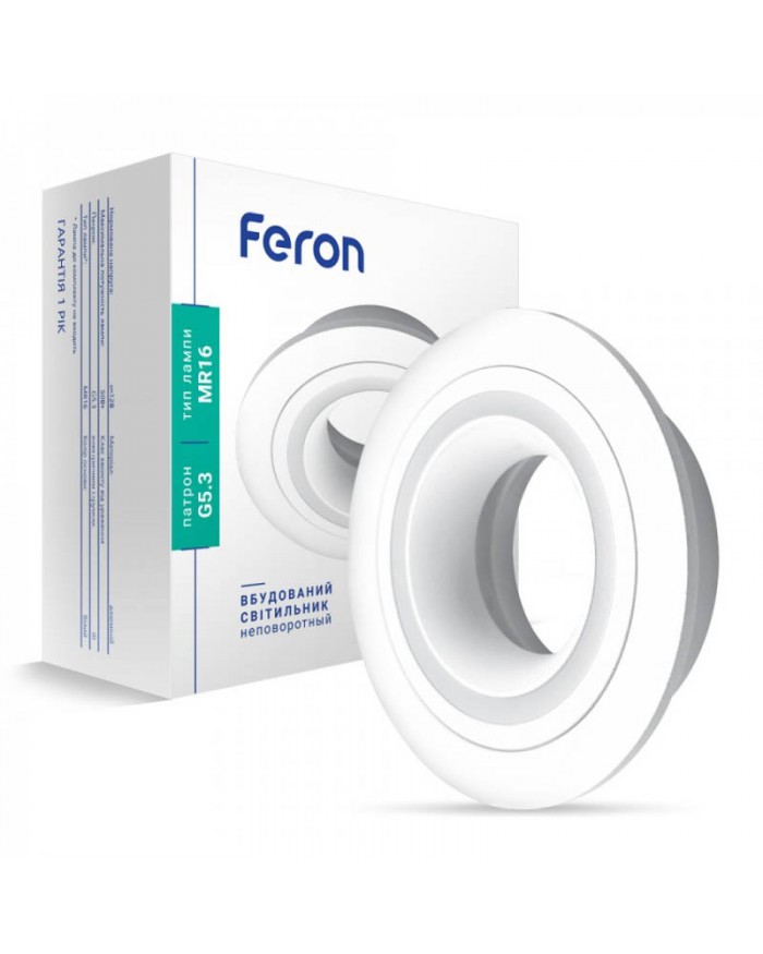 Точковий світильник Feron DL6130 білий