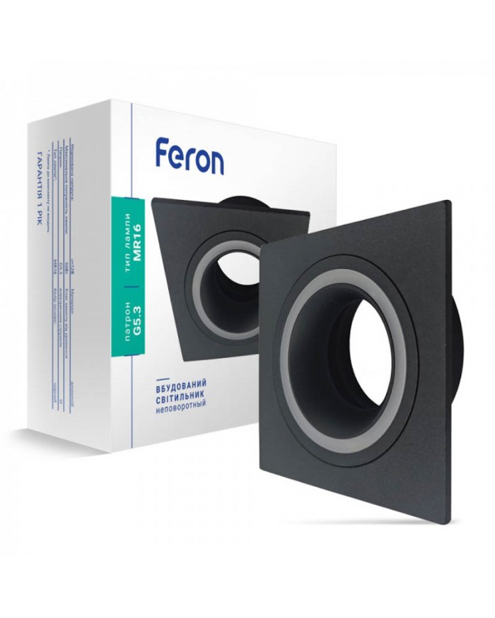 Точковий світильник Feron DL6140 чорний