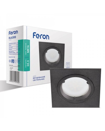 Точковий світильник Feron DL6300 чорний