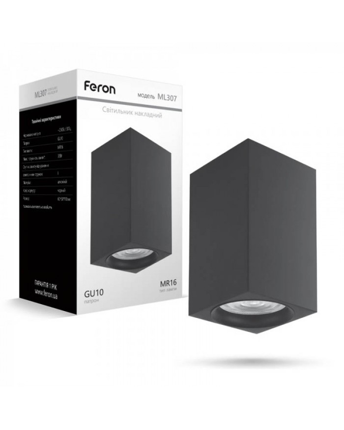 Точковий світильник Feron ML307 чорний