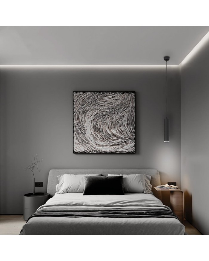 Підвісний світильник Ledcoin ML326 чорний