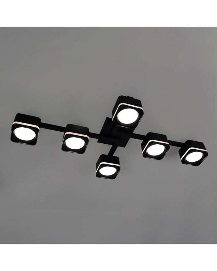 Світильник стельовий Ardero ML495-6 під лампу чорний