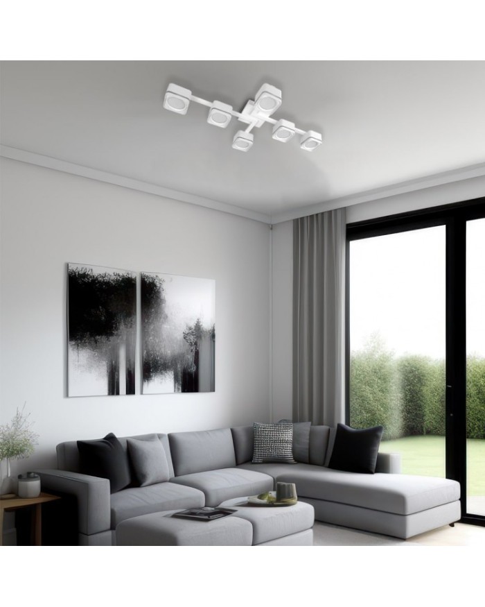 Світильник стельовий Ardero ML495-6 під лампу білий