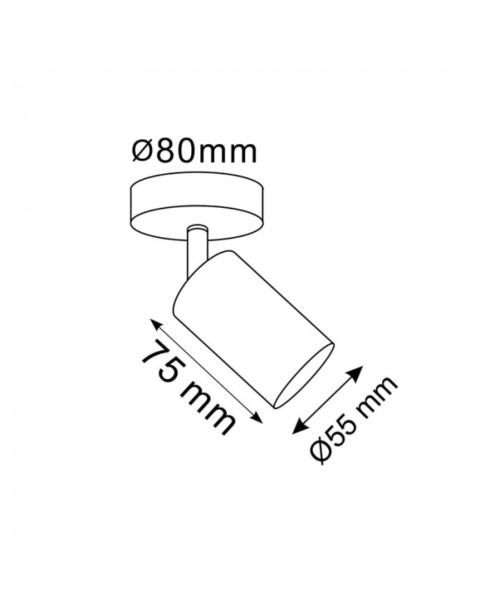 Світильник стельовий Goldlux 327253 GOLDI