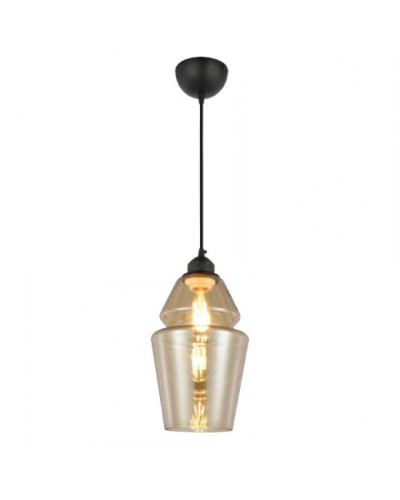 Підвісний світильник Horoz Electric 021 016 0001 SPARK-1 янтар