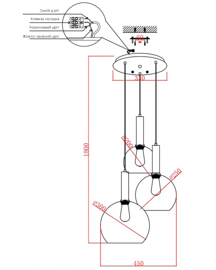 Люстра Laguna Lighting 26063-03