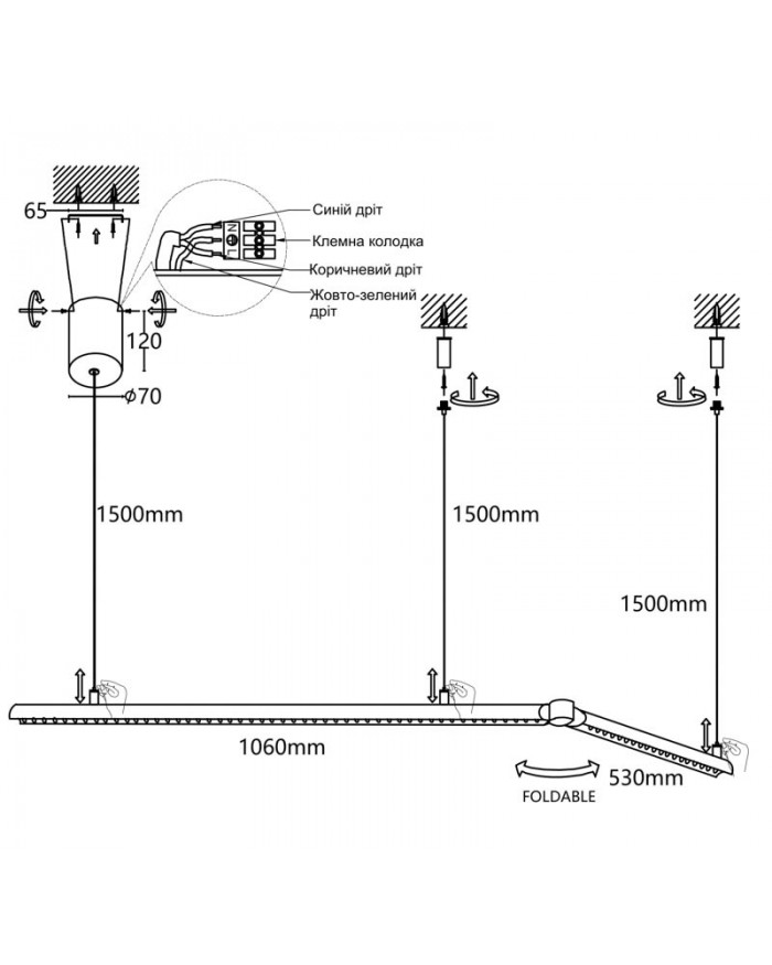 Люстра Laguna Lighting 27063-45