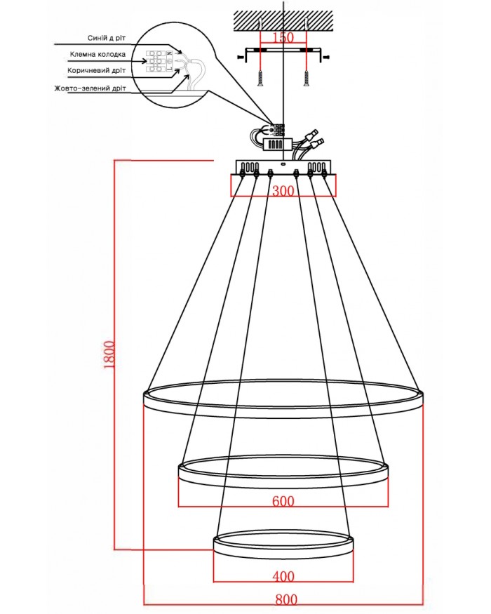 Люстра Laguna Lighting 43303-102