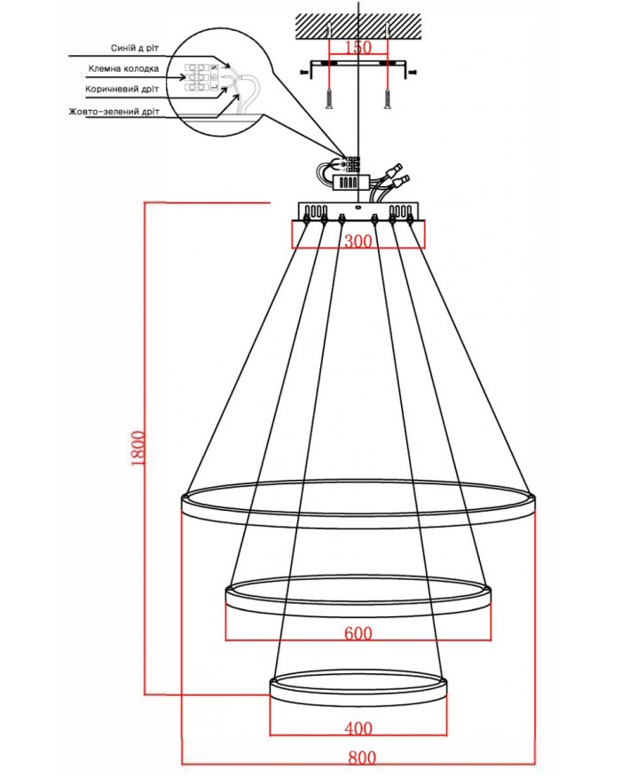 Люстра Laguna Lighting 43413-102