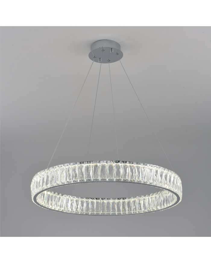 Люстра LUMINARIA GRACE 90W R600 CHROME(з пультом)