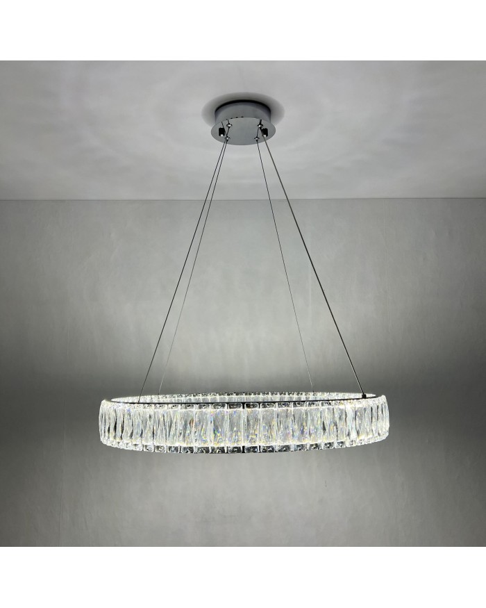 Люстра LUMINARIA GRACE 90W R600 CHROME(з пультом)
