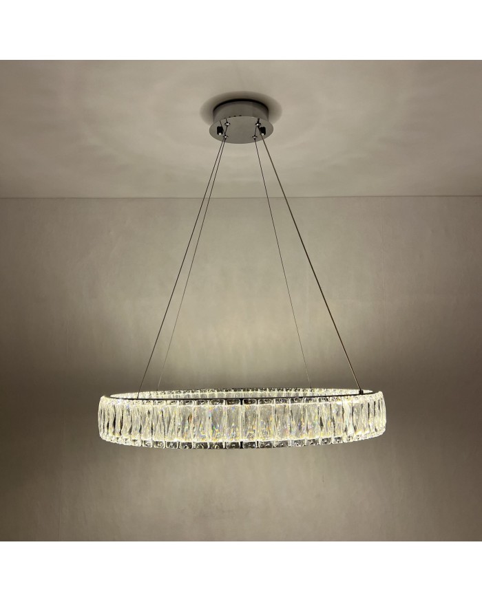 Люстра LUMINARIA GRACE 90W R600 CHROME(з пультом)