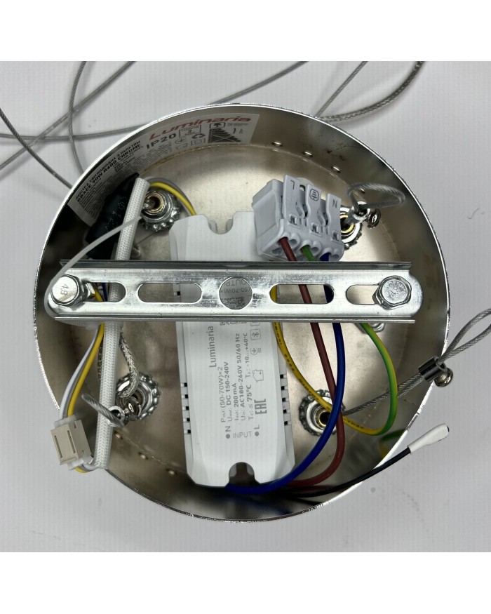 Люстра LUMINARIA GRACE 90W R600 CHROME(з пультом)