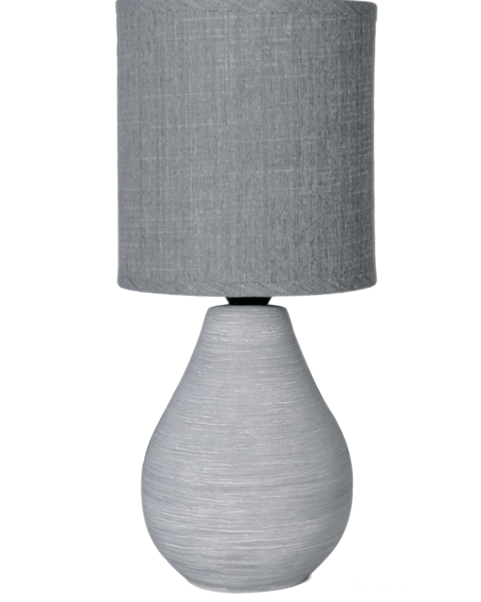 Настільна лампа LUMINARIA LEYA 1xE14 GRAY