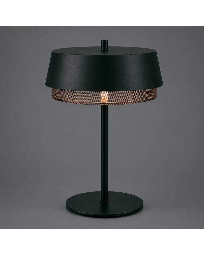 Настільна лампа LUMINARIA NORD 10W R295 ON/OFF BLACK/GOLD