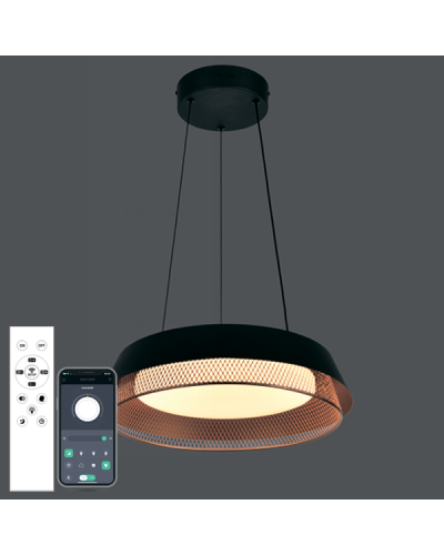 Люстра LUMINARIA ERIKA NORD 37W R400 BLACK/GOLD