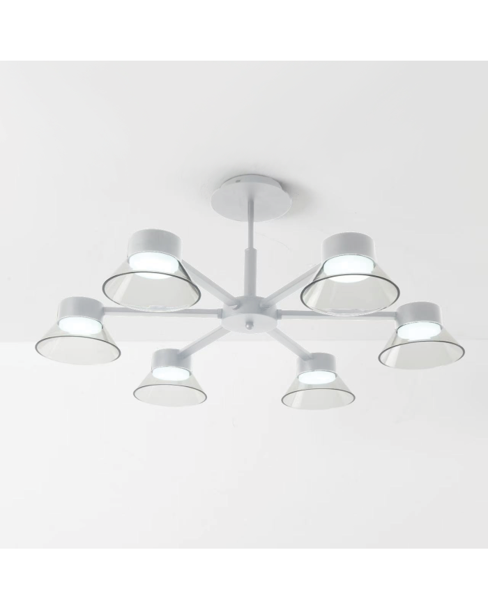 Люстра LUMINARIA ADEL 6xGX53 WHITE