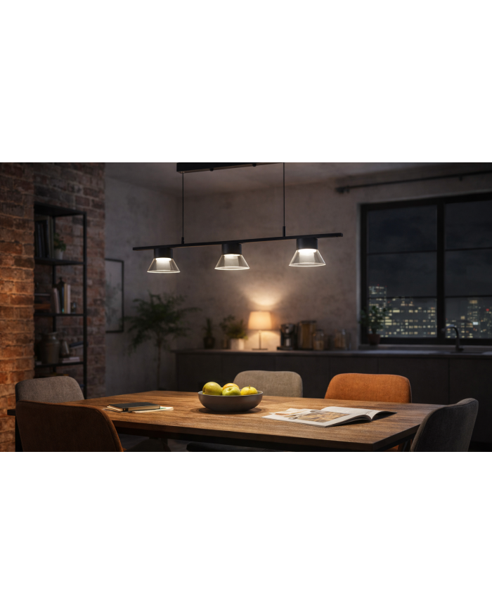 Люстра LUMINARIA ADEL P 3xGX53 BLACK