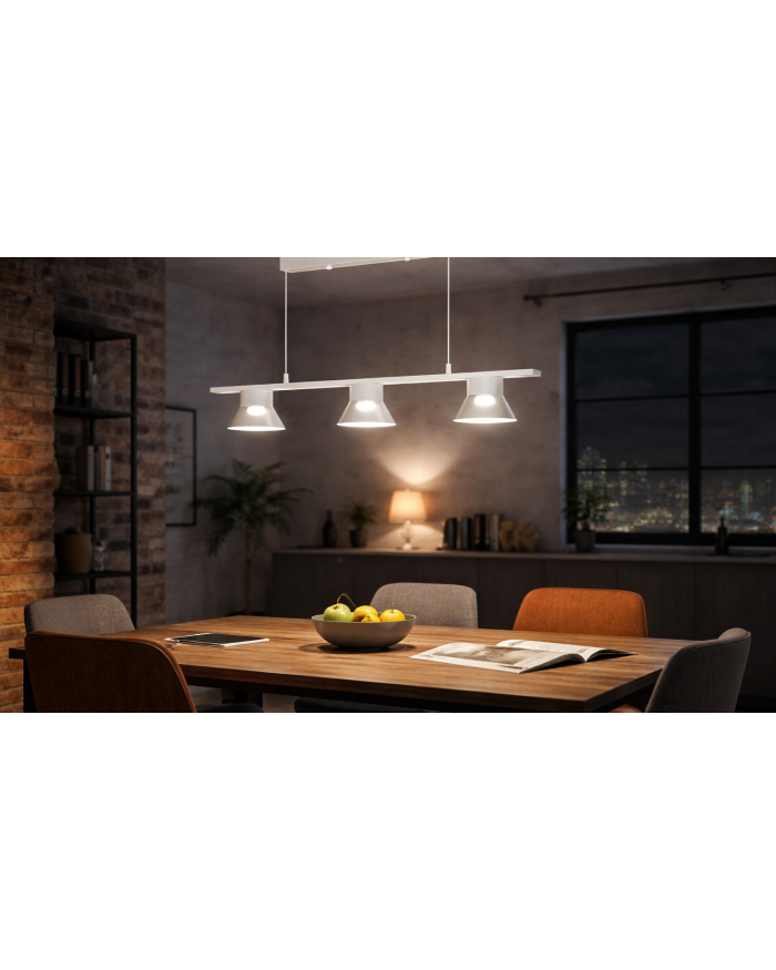 Люстра LUMINARIA ADEL P 3xGX53 WHITE