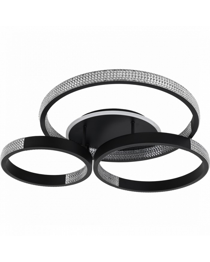 Світильник стельовий LUMINARIA AKRILIKA ROUND 100W 4R BLACK