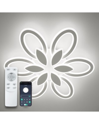 Світильник стельовий LUMINARIA AURORA DOUBLE 120W 6F WHITE