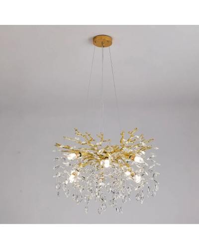 Люстра LUMINARIA BELLA 8xE14 R600 GOLD