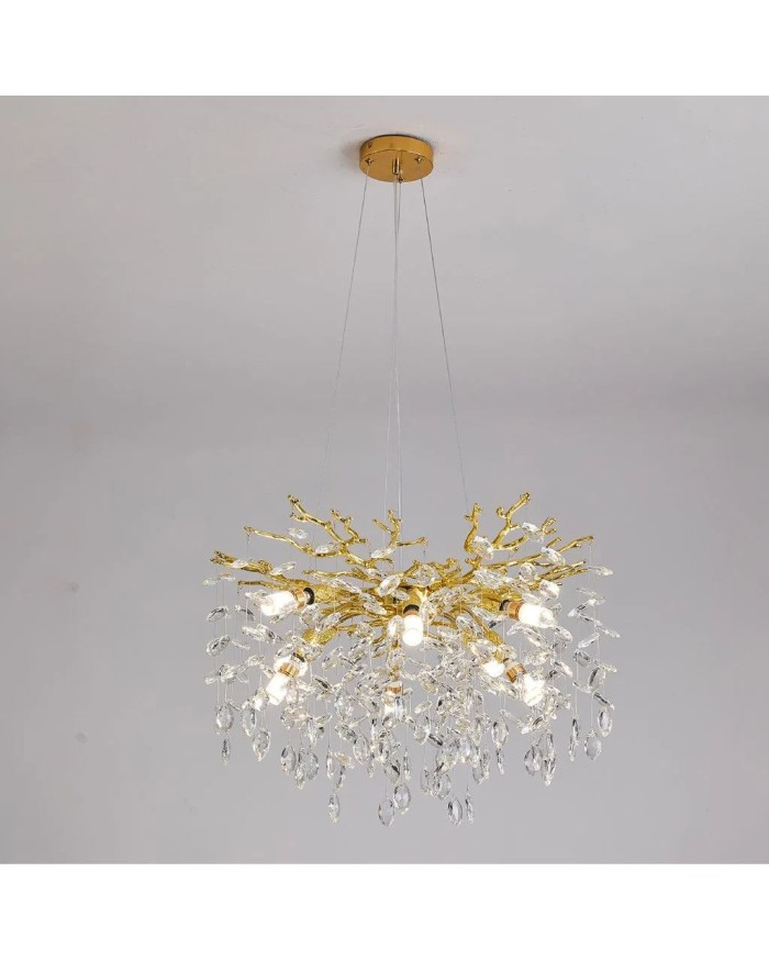 Люстра LUMINARIA BELLA 8xE14 R600 GOLD