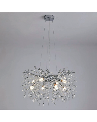 Люстра LUMINARIA BELLA 8xE14 R600 CHROME