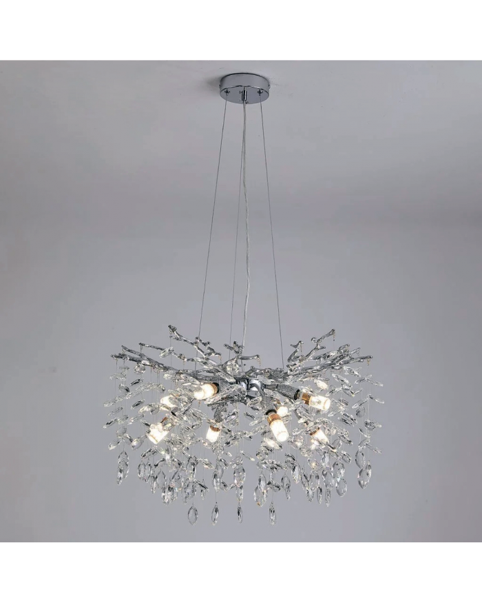 Люстра LUMINARIA BELLA 8xE14 R600 CHROME