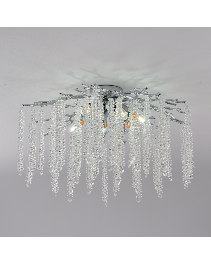 Світильник стельовий LUMINARIA EMMA 6xE14 R600 CHROME