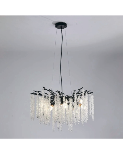 Люстра LUMINARIA EMMA 8xE14 R600 BLACK