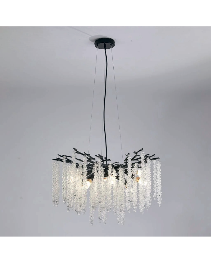 Люстра LUMINARIA EMMA 8xE14 R600 BLACK