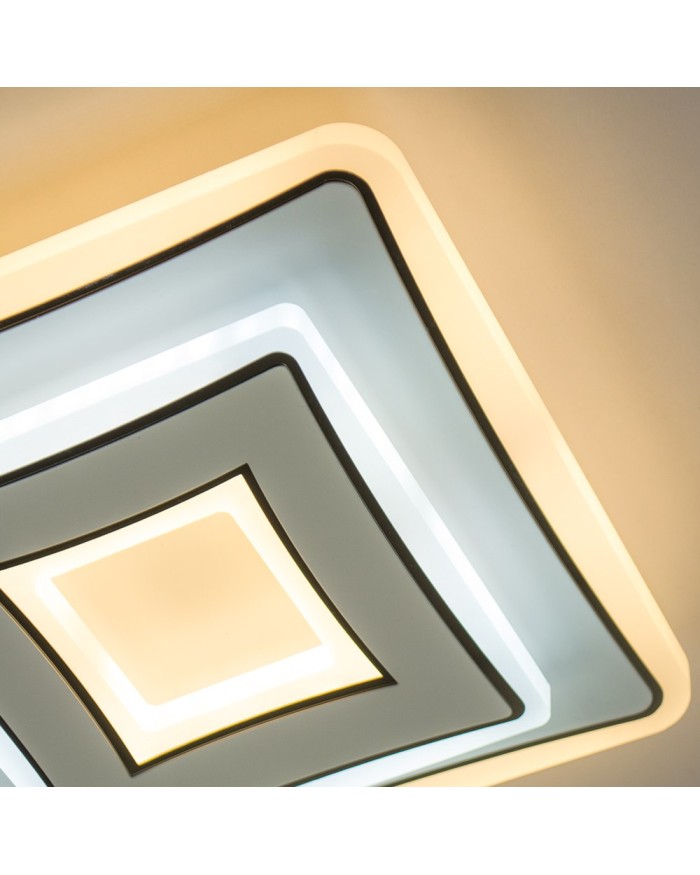 Світильник стельовий LUMINARIA FOCOS 40W ON/OFF CHROME/WHITE