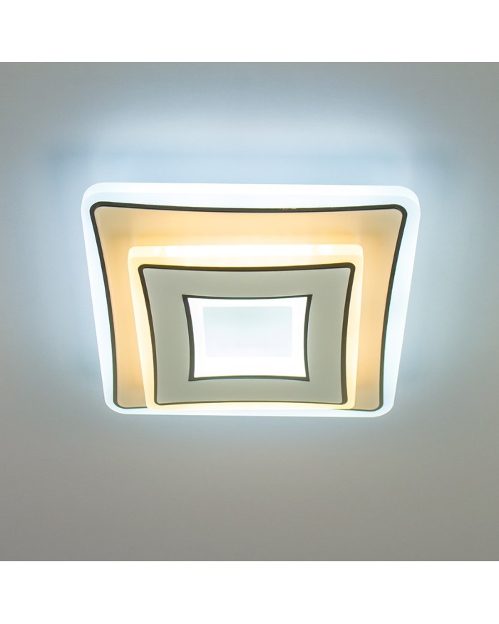 Світильник стельовий LUMINARIA FOCOS 40W ON/OFF CHROME/WHITE