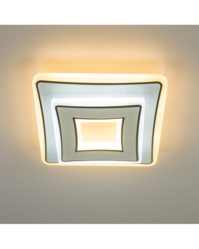 Світильник стельовий LUMINARIA FOCOS 40W ON/OFF CHROME/WHITE