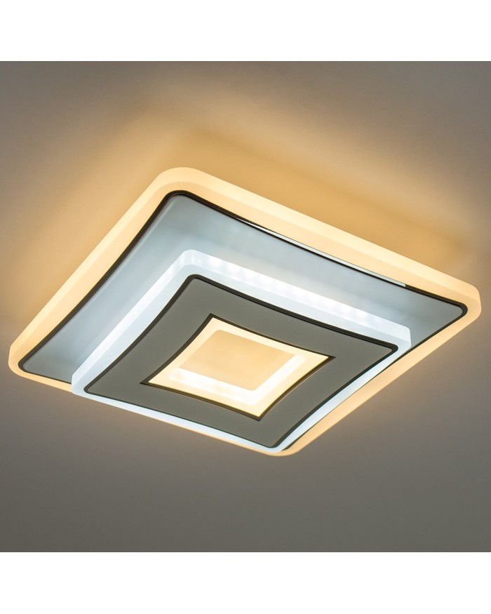 Світильник стельовий LUMINARIA FOCOS 40W ON/OFF CHROME/WHITE