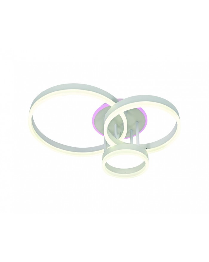 Світильник стельовий LUMINARIA GENNY ROUND RGB 80W 4R WHITE